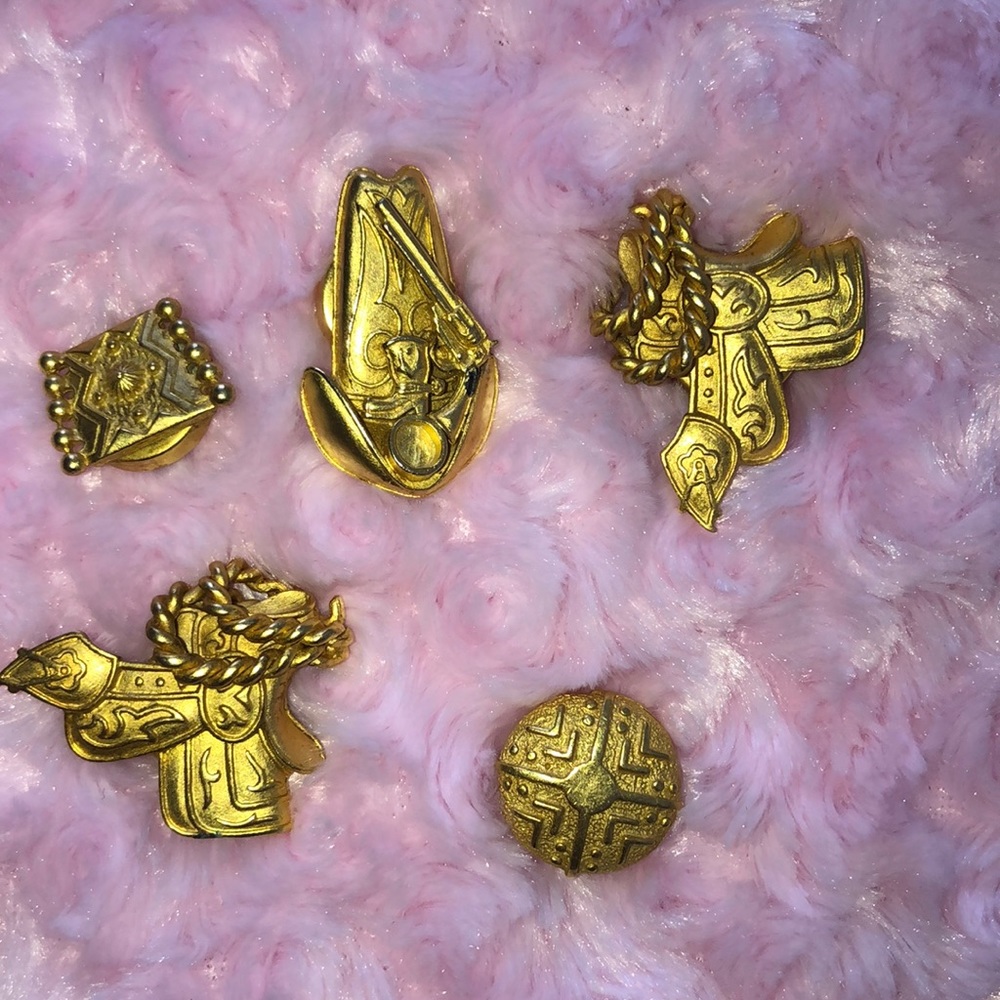 Western Theme Button Covers